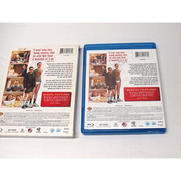 The Big Bang Theory: Season 1 [Blu-ray] w/slipcover & Episode Log Multi Language - Picture 2 of 3